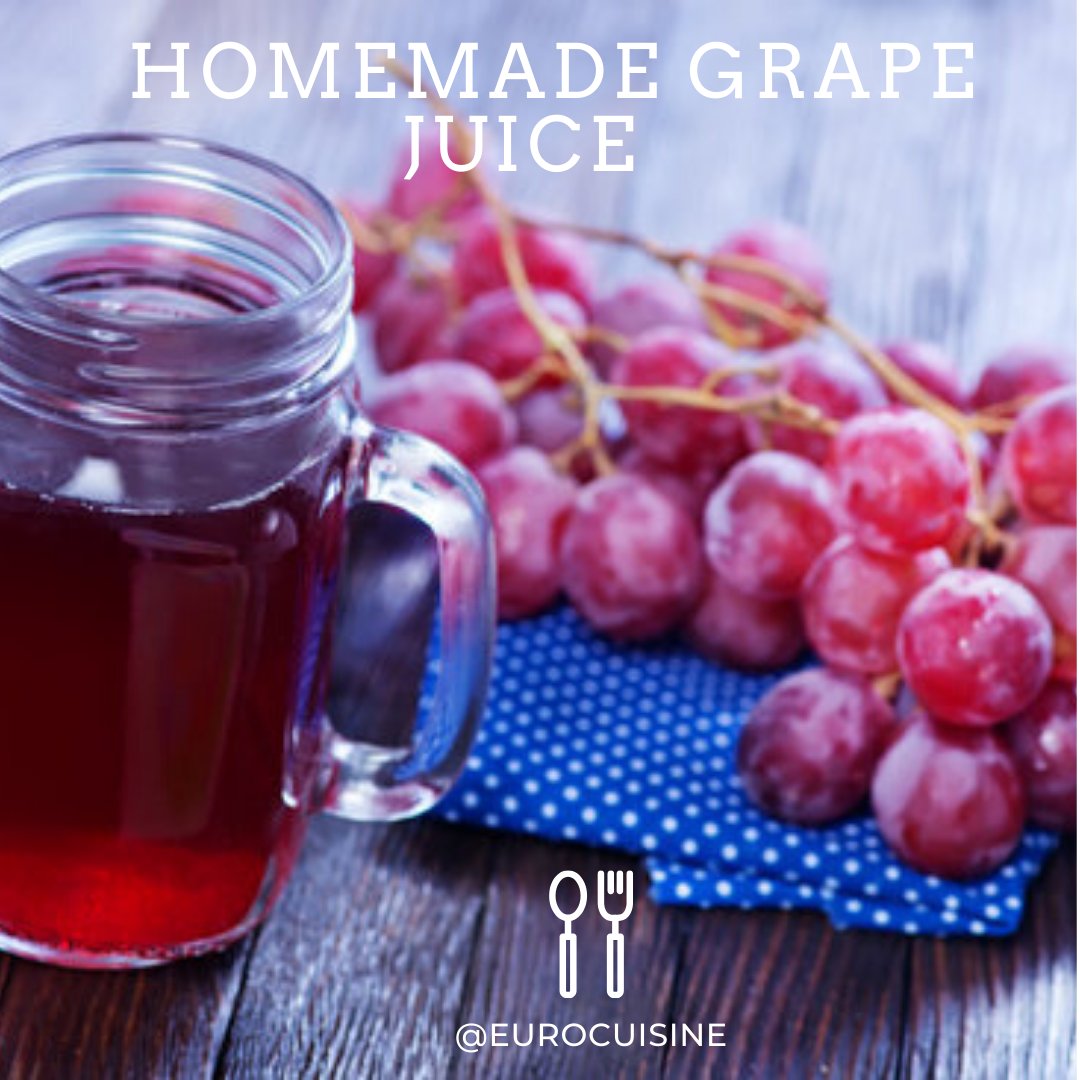 Euro_Cuisine's tweet photo. There's nothing like a glass of fresh homemade grape juice! Start making your own fresh juice today with the Euro Cuisine Stove Top Juicer!! Available online 👉 https://t.co/5Z1KpJuqLv

#grapejuice #juice #homemade #applejuice #juicer https://t.co/UUinEnP1j2