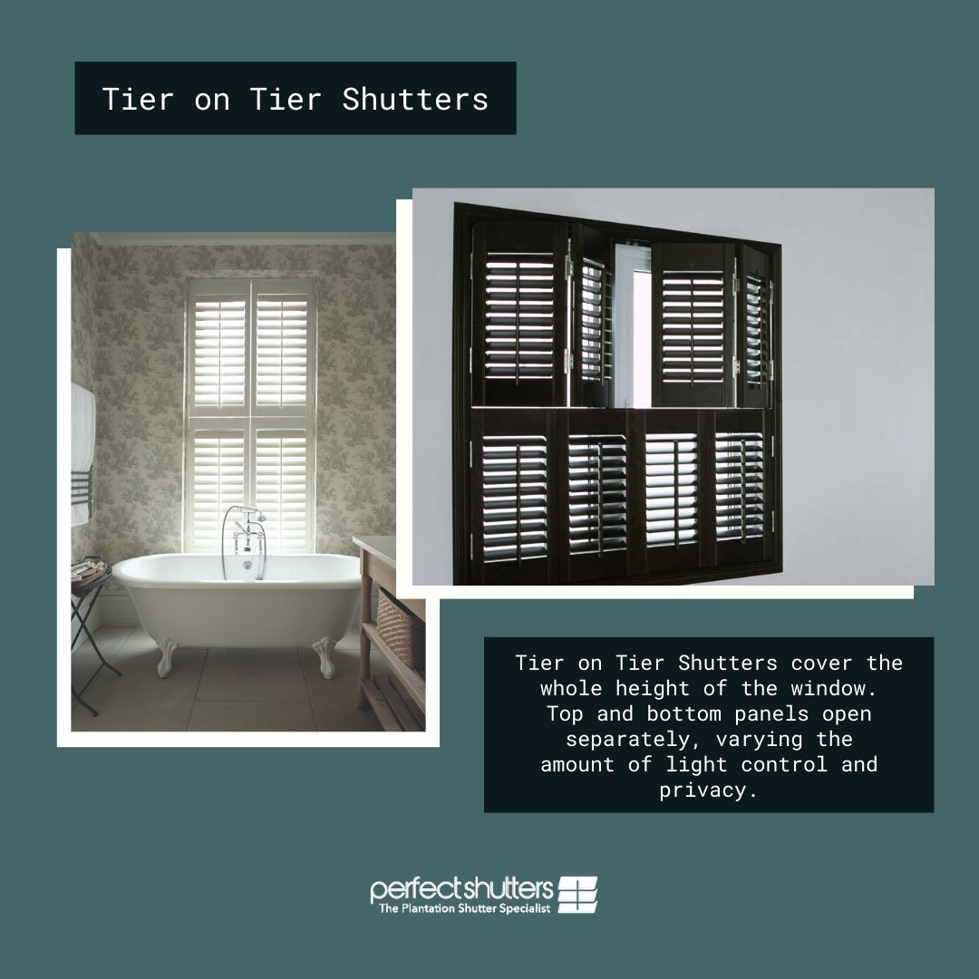 Key benefits of Tier on Tier shutters:

✔️ Two sets of panels for flexibility
✔️ Perfect for controlling the light
✔️ Greater privacy during daytime
✔️ Stylish and practical
✔️ Ideal for Victorian Sash windows

perfectshutters.co.uk/socialposts