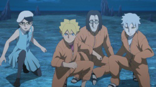 Tim 7 berusahan melindungi Kokuri