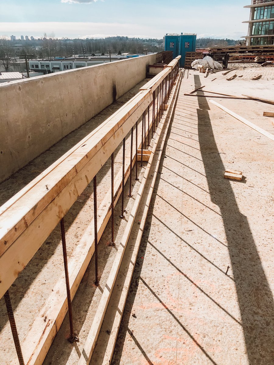 fuhriousconst's tweet photo. Starter curbs in place. 🔨 Once these are poured and waterproofed, we’ll begin building the next level of architectural planter walls. #FuhriousConstruction #ModusConstruction https://t.co/ooZPnlKwta