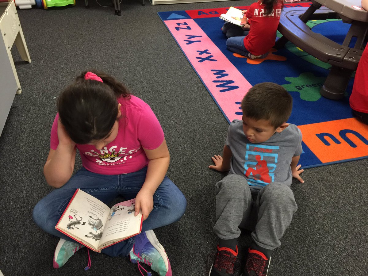 steinbrinkprek's tweet photo. More Reading Across America!  Thank you Second grade for reading to us! https://t.co/4CgfAJTSBu