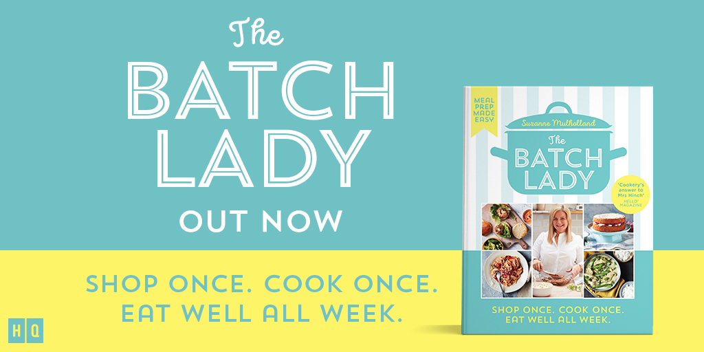 HQstories's tweet photo. 📣 The wait is finally over and #thebatchlady is OUT TODAY!!!

Save yourself time whilst batch cooking delicious food with @thebatchlady! It really is as simple as Shop Once. Cook Once. Eat Well All Week.

Order your copy and getting batching now: https://t.co/bIkbYEZGHJ https://t.co/YrliUWnyon