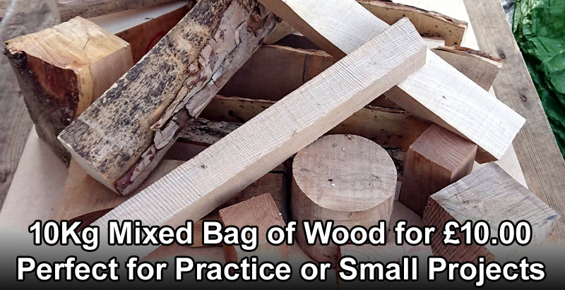 OliversWoodTurn's tweet photo. If you are new to Woodturning and need some pieces to practice on or are looking for wood for small project pieces then why not take a look at our 10Kg bags of Mixed Wood. £10 a bag.  https://t.co/R2ek7WTEFD https://t.co/n8h3MzW8zT