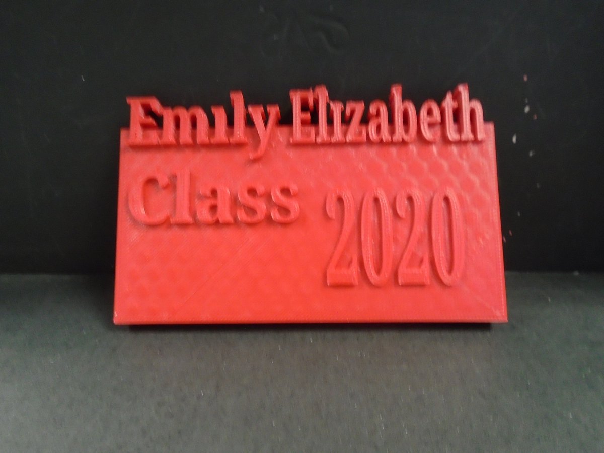 First 3D Print of 3rd quarter in Economics, students will carry this knowledge forward to open doors of opportunity! #Innovation #3Dprinting <a href="/PerrisLakeHigh/">Perris Lake High School</a> <a href="/puhsd/">Perris Union HSD</a> <a href="/puhsd_its/">PUHSD ITS</a>