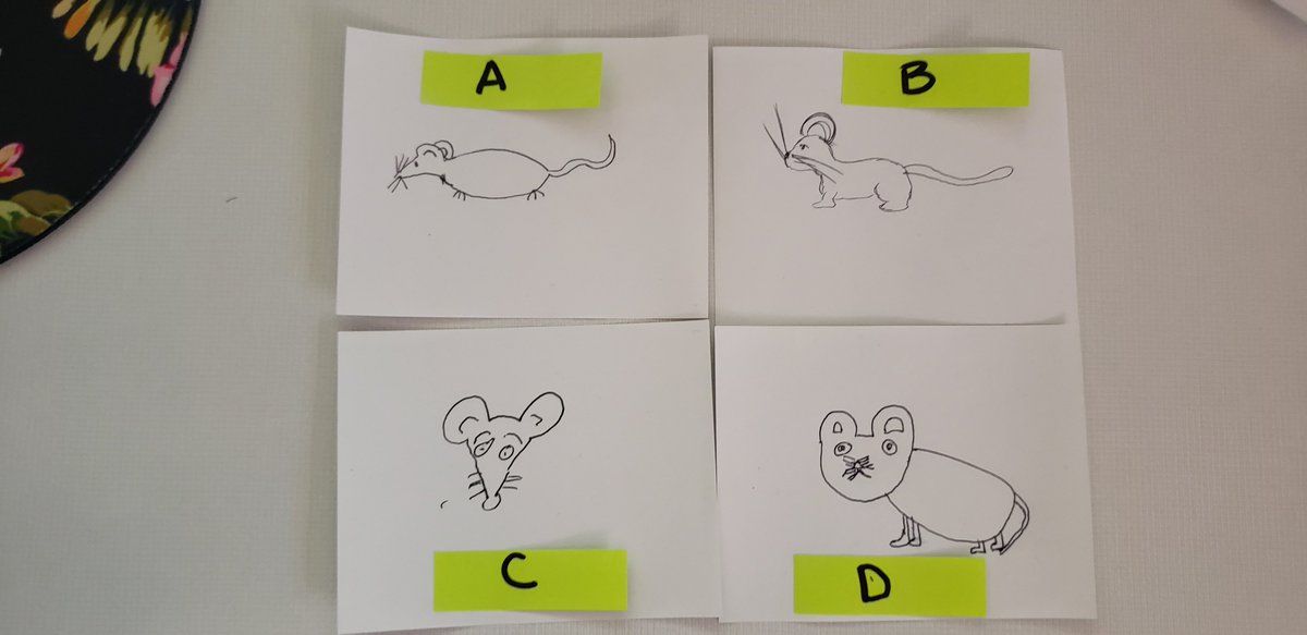 JoeGoodGuy1's tweet image. UNPRECEDENTED 3rd drawing today! One of our "artists" is out sick, so we had 3 volunteer guests for today.
#DrawItOut

"Mouse"