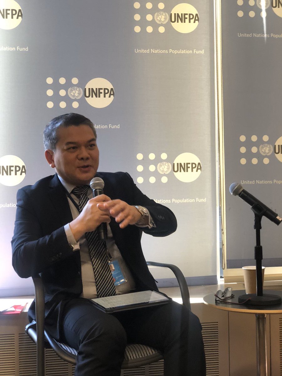 PHMissionNY's tweet photo. PSA Usec Mapa: “PH's SDG Focal Points (SDGFP) consisting of 34 permanent &amp; alternate focal persons from 34 gov’t agencies play a vital role in the methodological developments of SDG indicators &amp; updating of the SDG Watch &amp; Database.” #Agenda2030 @teddyboylocsin @DFAPHL @PSAgovph https://t.co/YCNB7E26T3