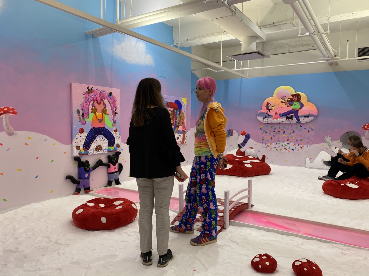 SVAContinued's tweet photo. The SPRING/BREAK Art Show is on view now. See drawings by Sarah Grass, SVACE faculty member! https://t.co/mXp3BIVK8a #springbreakartshow #SVACEfaculty https://t.co/KXsdFoBVqK