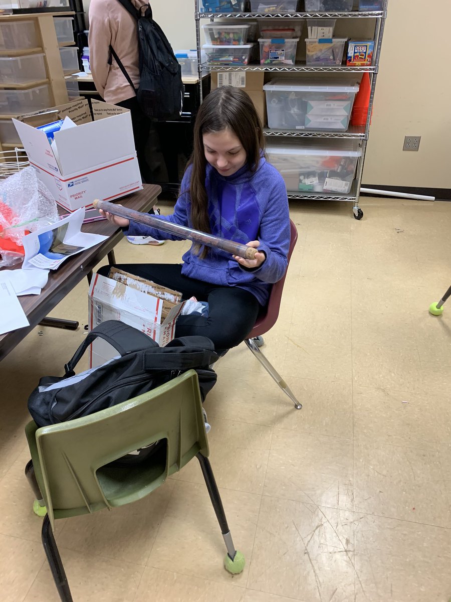 LeRoySTEM's tweet photo. Shout out to our friends the @AgintheClassVA for sending back the soil sample! The students were impressed with the amount of soil they got! #HSSTEM https://t.co/MJHi87cVom