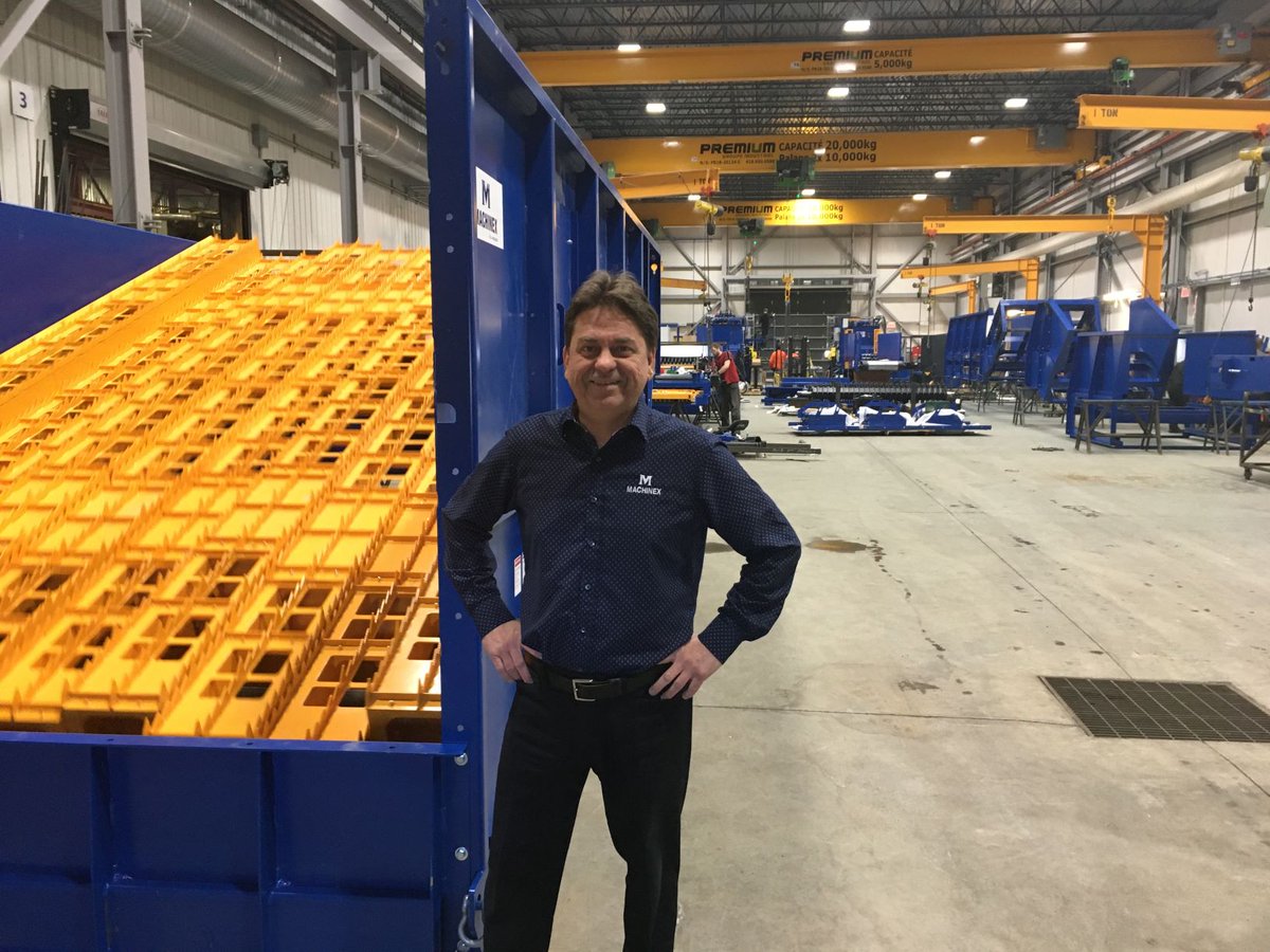 region_erable's tweet photo. FIERTÉ! L'entreprise de #Plessisville dans #LÉrable fête ses 50 ans. Un parcours inspirant pour #Machinex fondée en 1970 dont la mission a toujours été de « Créer des solutions pour un avenir plus responsable ». Pour connaître l'histoire de Machinex ▶️https://t.co/fuz5KOZfGN https://t.co/tXswWOn7zA