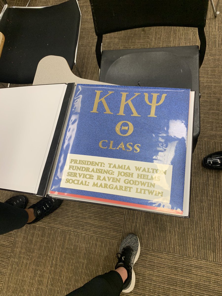 BamaKKPsi's tweet photo. Getting crafty with our Membership Candidates!! Working with our Theta class to finish up their scrapbook. We are so incredibly proud of them, and we can’t wait for them to become Brothers! #MLITB #SEDSWAT20 #KKPsi #NN https://t.co/z2wVwZytuI