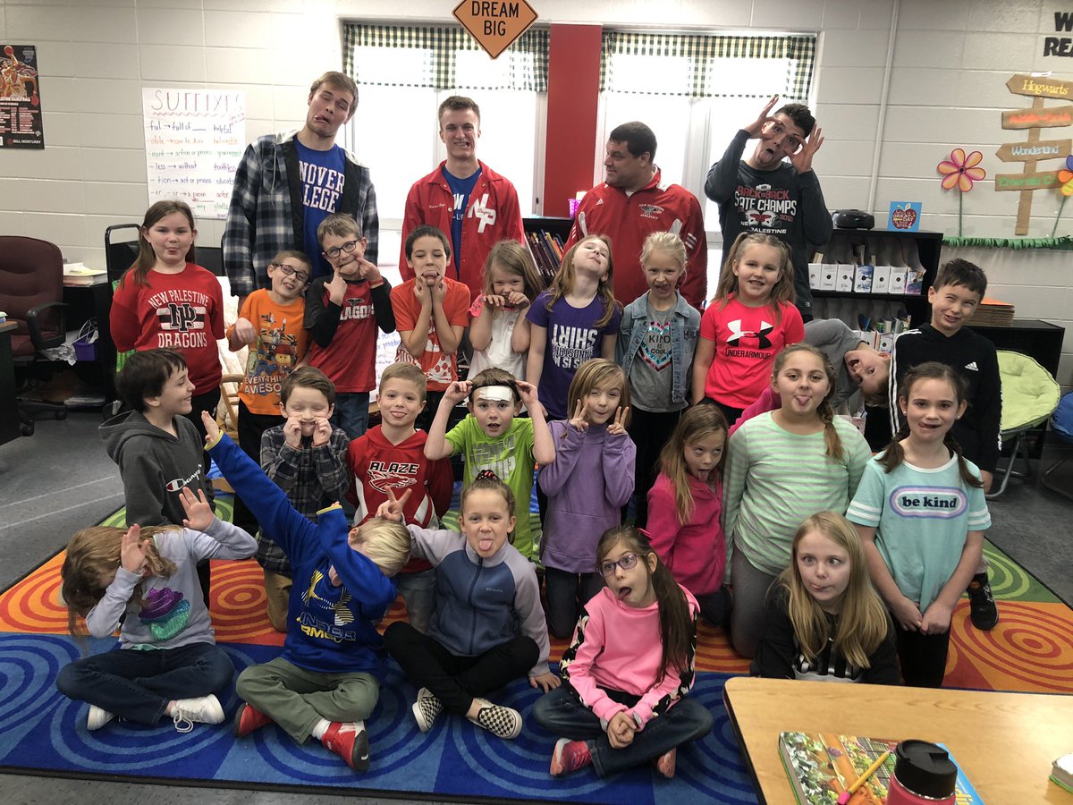 Fun day in 2nd grade! Thanks <a href="/NP_Dragons_BB/">NP Dragons BB</a>