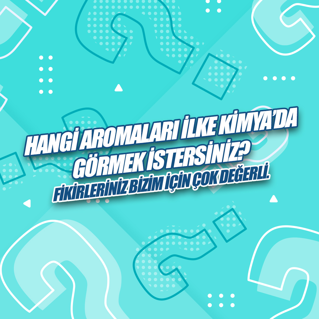 Hangi aromaları İlke Kimya’da görmek istersiniz? Fikirleriniz bizim için çok değerli.

#ilkekimya #doityourself #diy #evyap #aroma