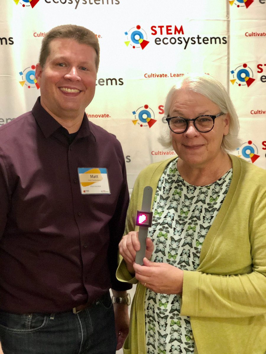 pitscoed's tweet image. #CodeCube is headed to @stemSENC and @UNCWilmington! Congrats, 
Sue Kezios!
We loved conversing w/ many incredible people at this week’s @STEMecosystems Convening in #SanAntonio. Community, business, & education partnerships are vital for the #futureofwork & #STEMeducation.