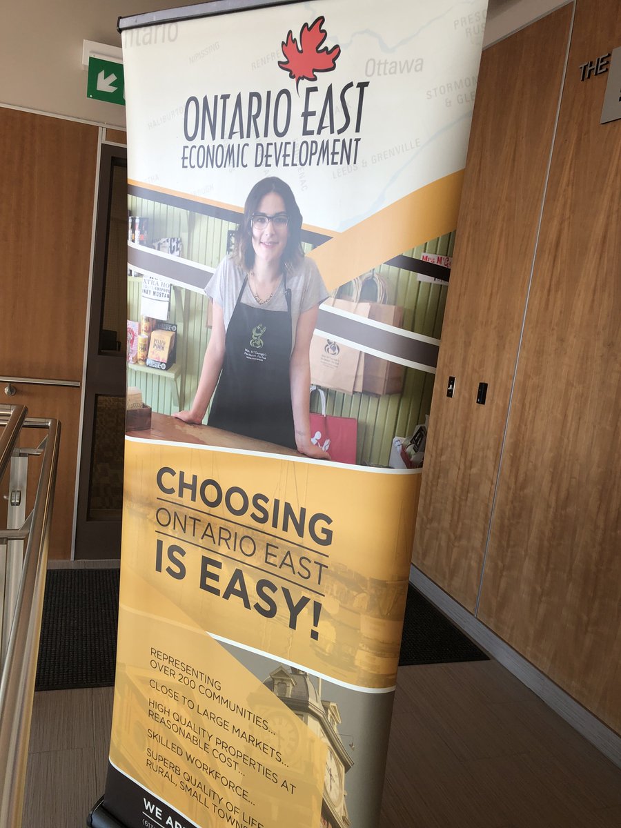EcDevKL's tweet photo. We are excited to be representing #KawarthaLakes today at the Eastern Ontario Workforce Programs Showcase at the @PtboAirport today! @OntarioEast #EcDevMatters #EconomicDevelopment @kawarthalakes https://t.co/wEaPHixDgi