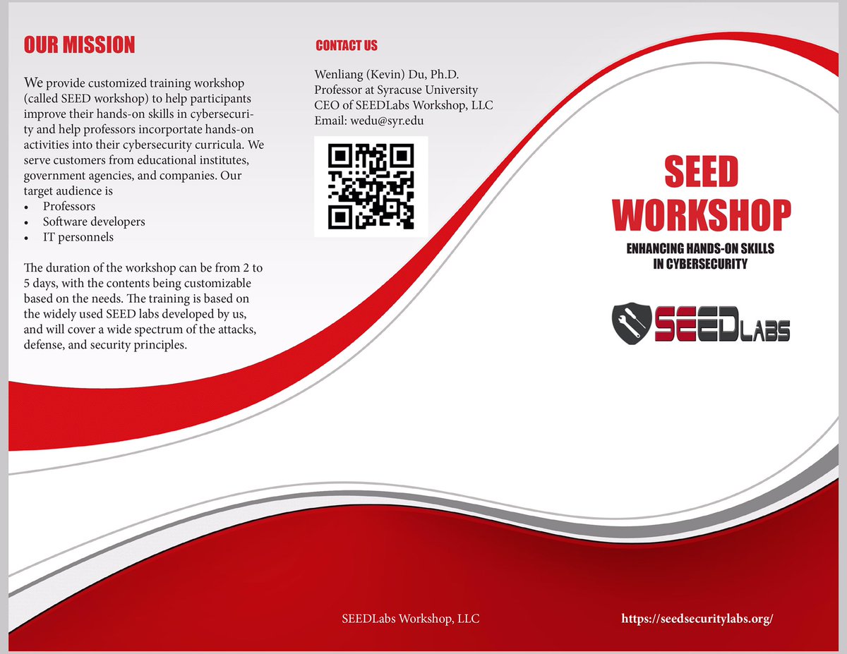 YARA_ALTEHINI's tweet photo. ورش عمل SEED

لتطوير المهارات العملية في مجال #الأمن_السيبراني 

#CyberSecurity https://t.co/uKPbPZ5Vff