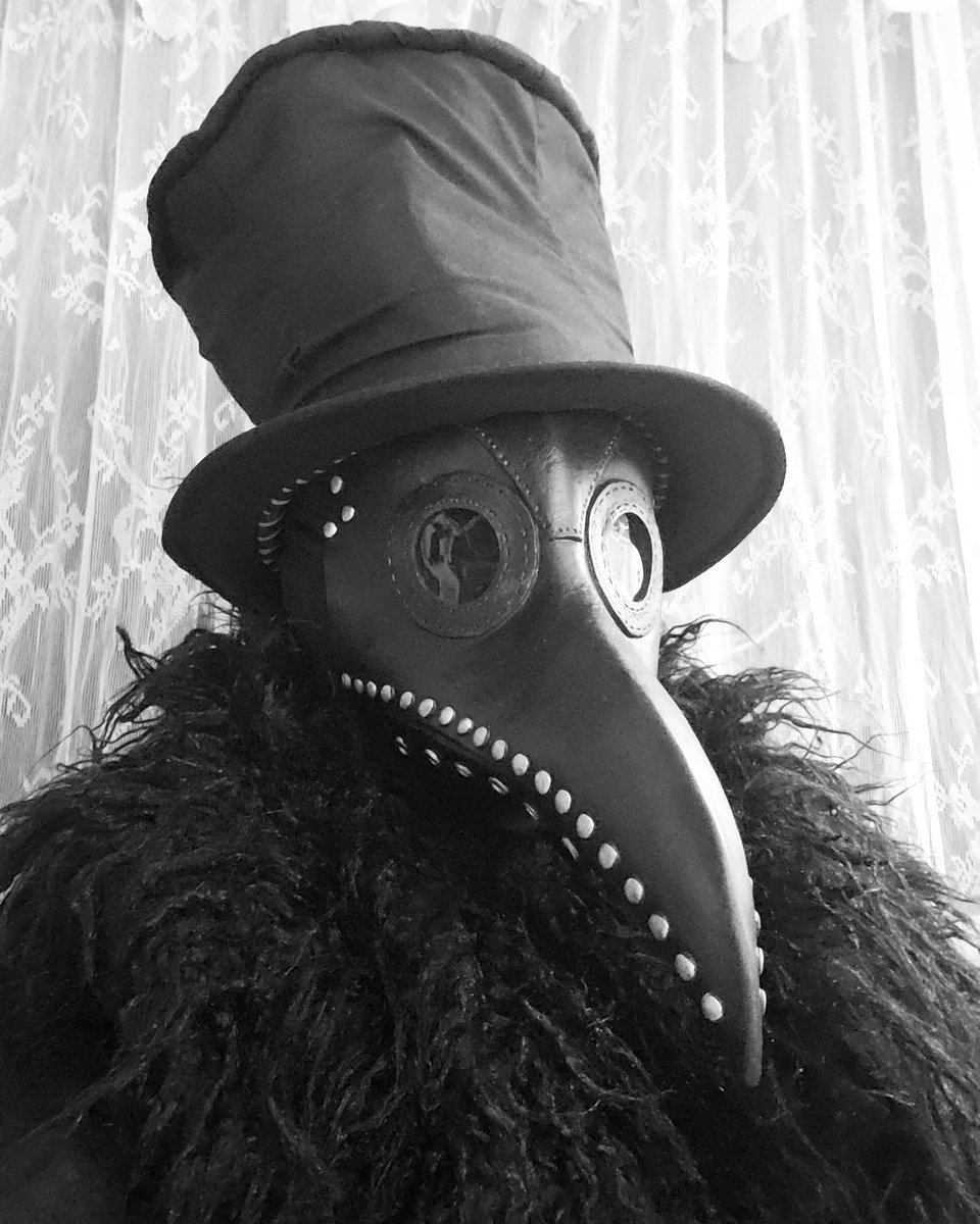 PrissyT2017's tweet photo. I'm ready for the plague... and by plague I mean Springtime pollen 😉 #readyforspringtime #readyforlove #reasonswhyimsingle #plaguedoctor #coronavirus #readyfortheplague #roaring20s https://t.co/hC4Ofl4E4K