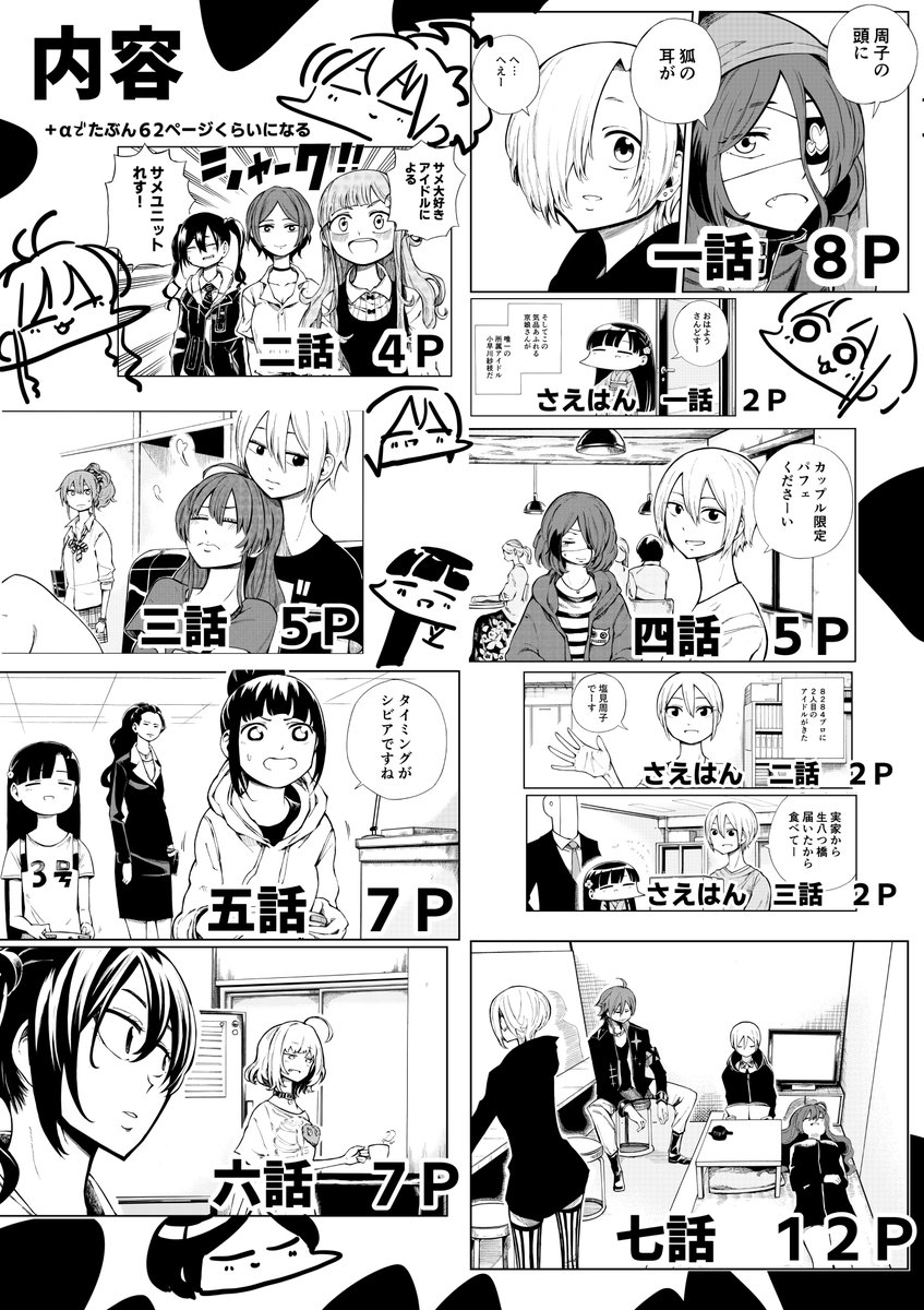 シンステ8に参加します!
内容こんな感じです!
サンプルは一話か二話くらいツイッターにも載せるつもりです!よろしくです! 