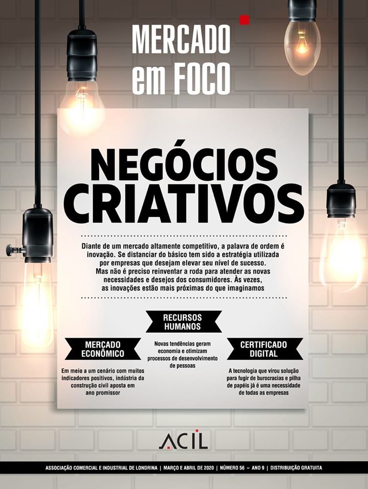 ACILLondrina's tweet photo. A gente ama quando ela chega! 🥰

A Revista Mercado em Foco está no seu 56º exemplar e a cada edição fica mais difícil escolher a nossa preferida...❤

Acesse o link https://t.co/9c79rLnwtm e aproveite a leitura!

Esperamos muito que goste! 🤩 https://t.co/GZS4N21VKw