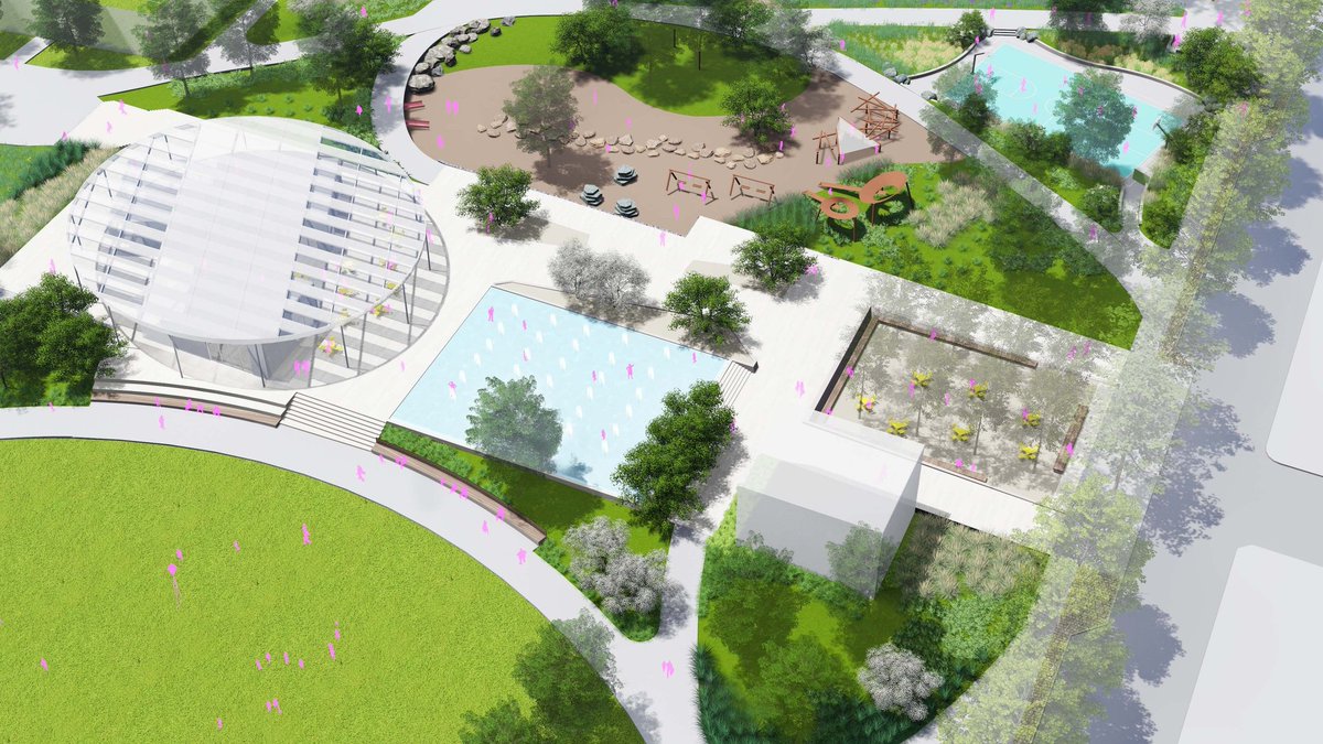 BASFCorporation's tweet photo. BASF returns former industrial sites to productive spaces for the betterment of communities. Learn more about how BASF environmental remediation allows for more parks, outdoor spaces and improved flood-control in the communities where we live and work: https://t.co/bQlNHn4Dra https://t.co/VsxCG0SZvp
