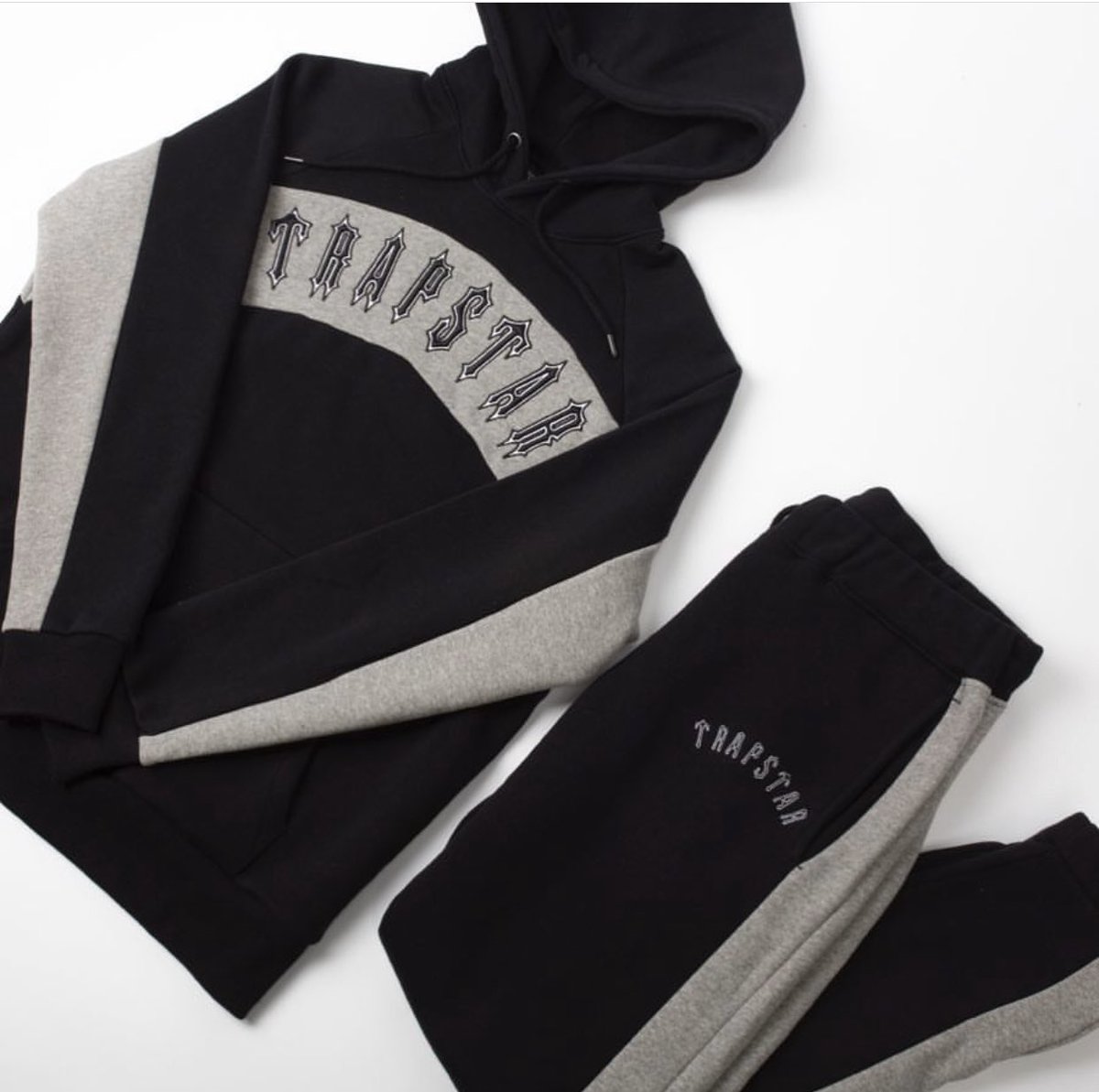 grey trapstar tracksuit mens