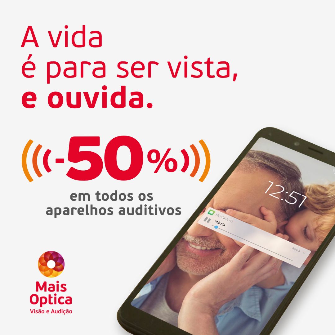 MaisOptica's tweet photo. As coisas importantes, quanto mais claras, melhor.

Marca uma revisão auditiva completa e gratuita sem compromisso. Se precisas, agora podes aproveitar a nossa promoção de -50% em todos os aparelhos auditivos.

 Liga para 800 114 297 ou marca consulta 

👉 https://t.co/WtFZeVv68L https://t.co/zKuX2pyBin