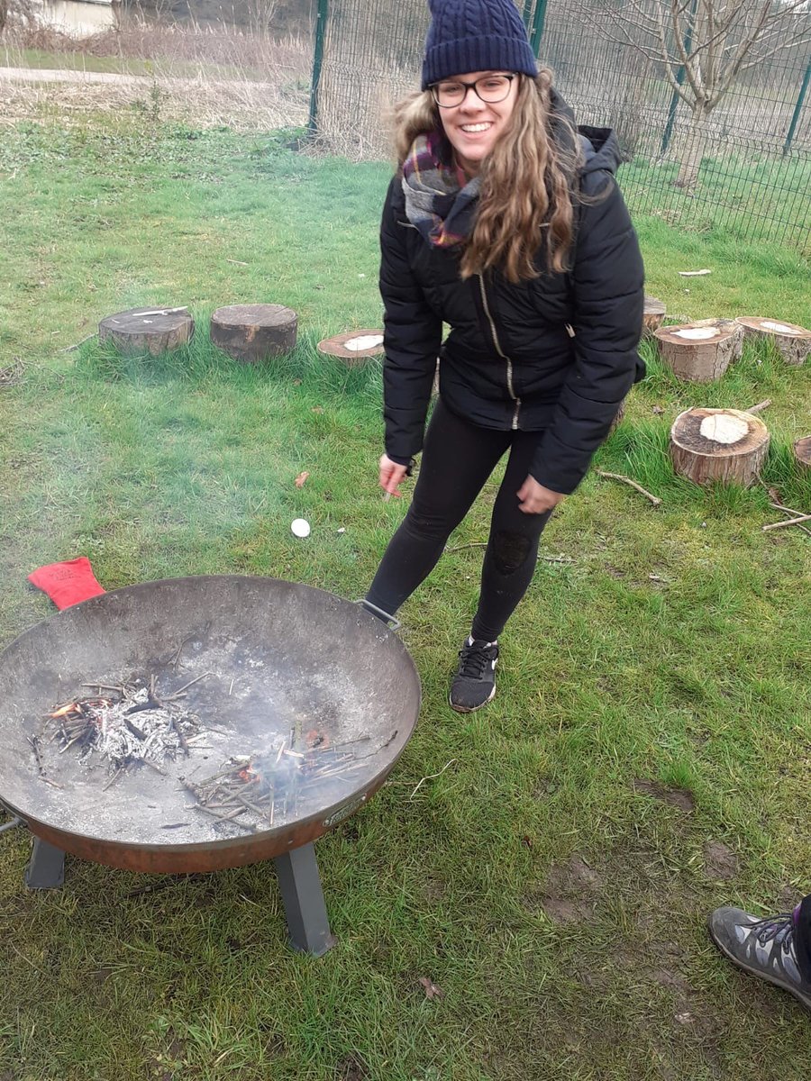 Adventurenottm's tweet photo. @NST_forschools staff on our Campfire Leader Course at Colwick Park Adventure Centre led by our two Level 3 Forest School Practitioners... toasted marshmallow anyone???! 
@MyNottingham @SceneNCC @SOLAR_team https://t.co/LgXpOfTi1R