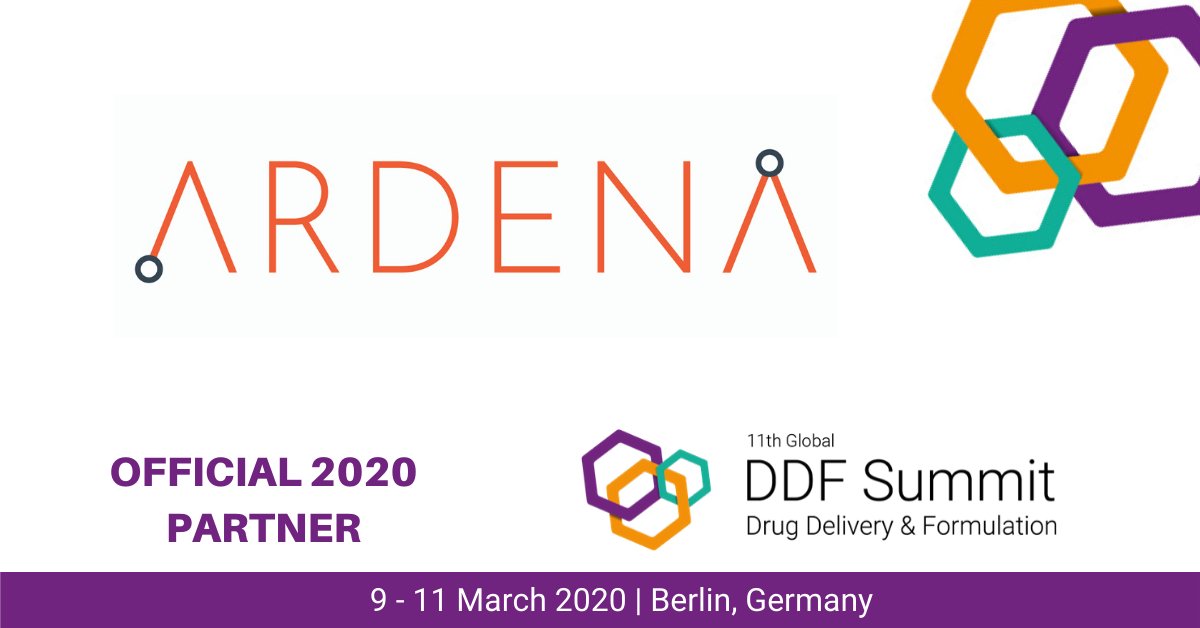 Ardena are a reputable contract partner delivering drug development, manufacturing, logistics and (bio)analytical services to pharmaceutical customers globally. 
LEARN MORE: ow.ly/oXkt30qdiwD
#globalddfsummit #drugdelivery #pharma #smallmolecules #drugformulation #ddfsummit