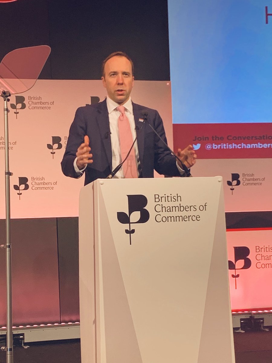 Cassie_Bray's tweet photo. Listening to ⁦@MattHancock⁩ Health Minister  at the ⁦@britishchambers⁩ #BCCConf talking about #coronavirus  and it’s impact on business. “Prepare for the worst and work for the best” https://t.co/RJcBr8Ro9K