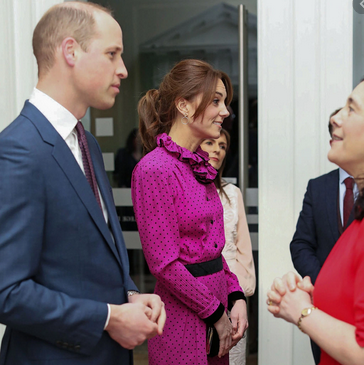 we_are_intuity's tweet photo. Big thanks to @KensingtonRoyal for wearing our company colours last night, we hope to meet them during their #royalvisit to #Galway today. #RoyalVisitIreland #WilliamAndKate #fuchsiaqueen #BrandAmbassador #Galway2020 https://t.co/gykNrVOTBV