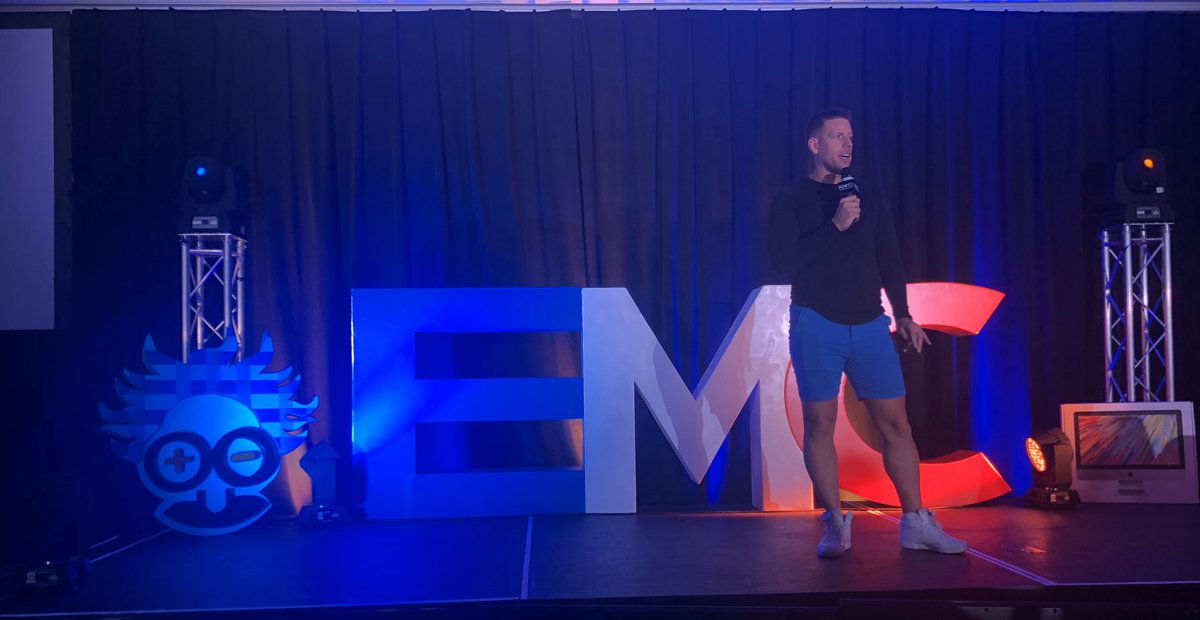 dany_griffiths's tweet image. Am I allowed to say that @matywils provides a nice bit of eye candy at #EMC2020?

If you want to check out Mat’s legs live go to emc2021.com to get on the priority list for 2021