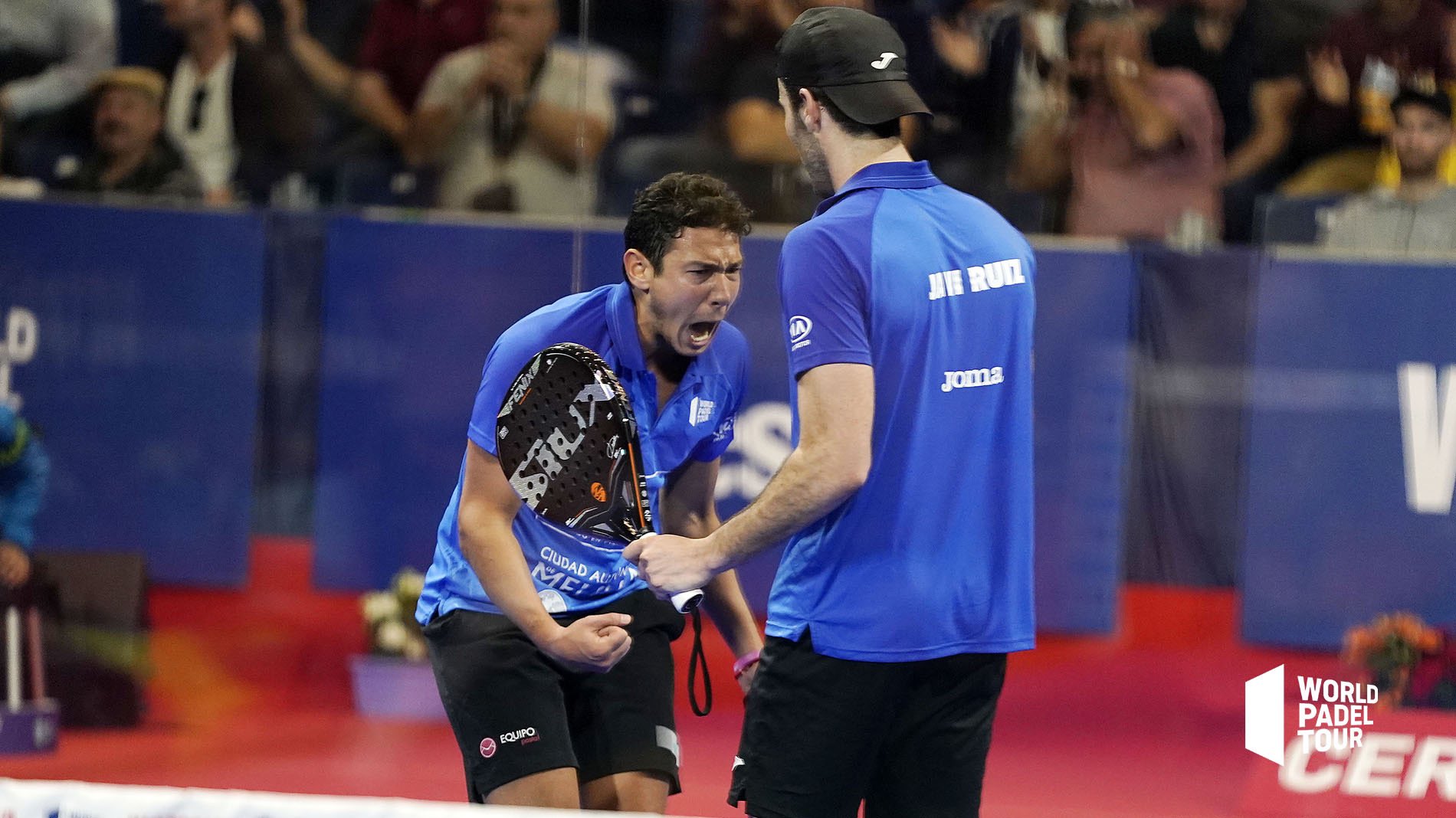 Javi Ruiz y Uri Botello durante la jornada. | Foto: World Padel Tour