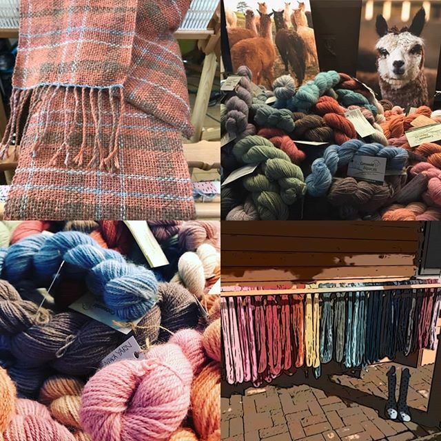 Bridget from @cotswoldalpacas is back with us this year on Stand K4. Showcasing beautiful home produced Alpaca fibre, colours are achieved by using natural plant dyes and hand dyed on the farm.
.
.
.
.
.
.
#wonderwoolwales2020 #woolshow #fibreshow #knitt… ift.tt/3cC1Bqu