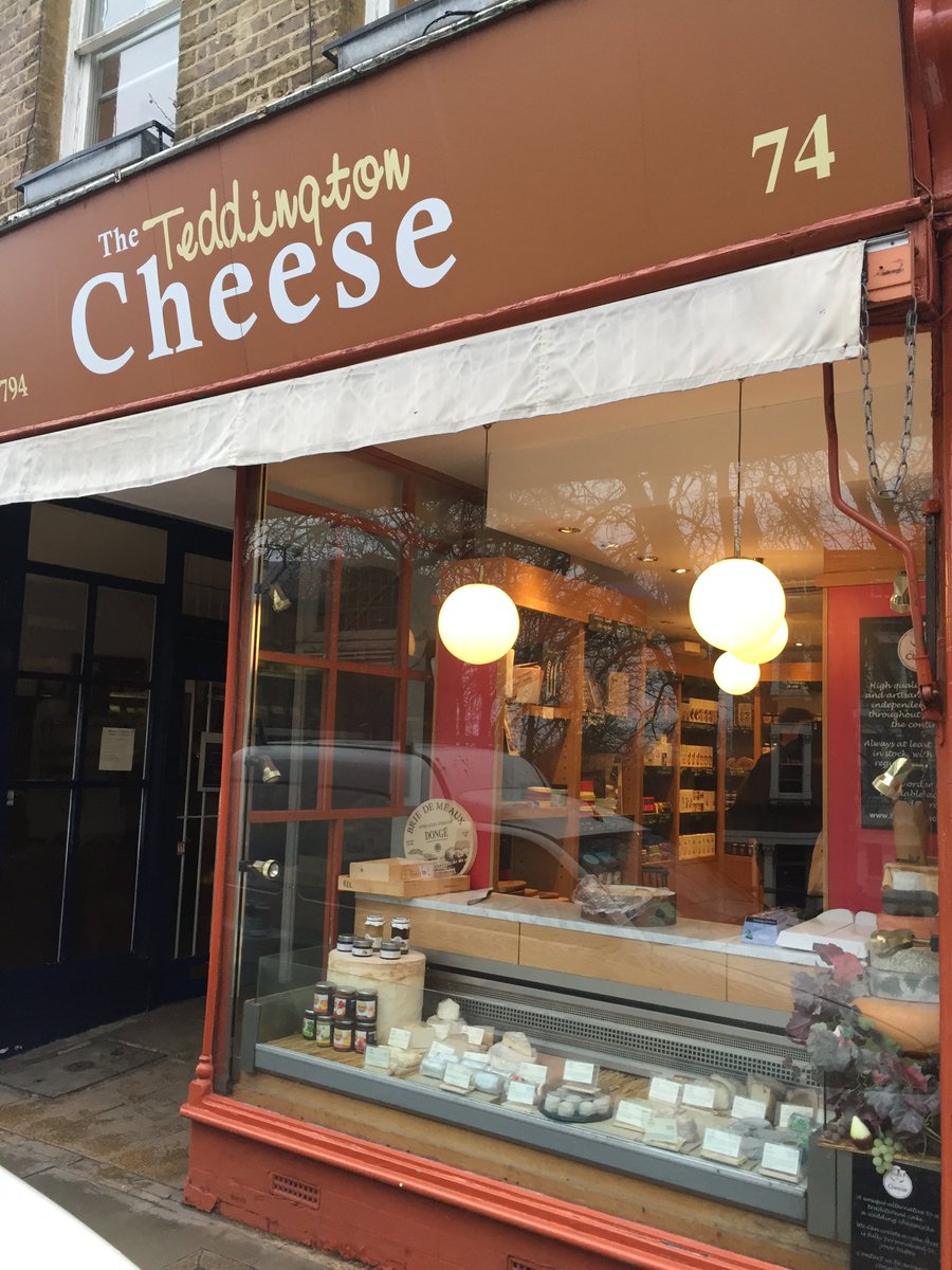 CultAndBoutique's tweet photo. If, like me you enjoy a good quality slice of #cheese, you should check out @TeddngtonCheese in #richmonduponthames. Thanks for your help John, the cheeses were lovely!
#bluecheese #devonblue #oxfordblue #fromage #richmonduponthames #cheesemonger #localbusiness #cheeselover https://t.co/Unv7vr7DSl