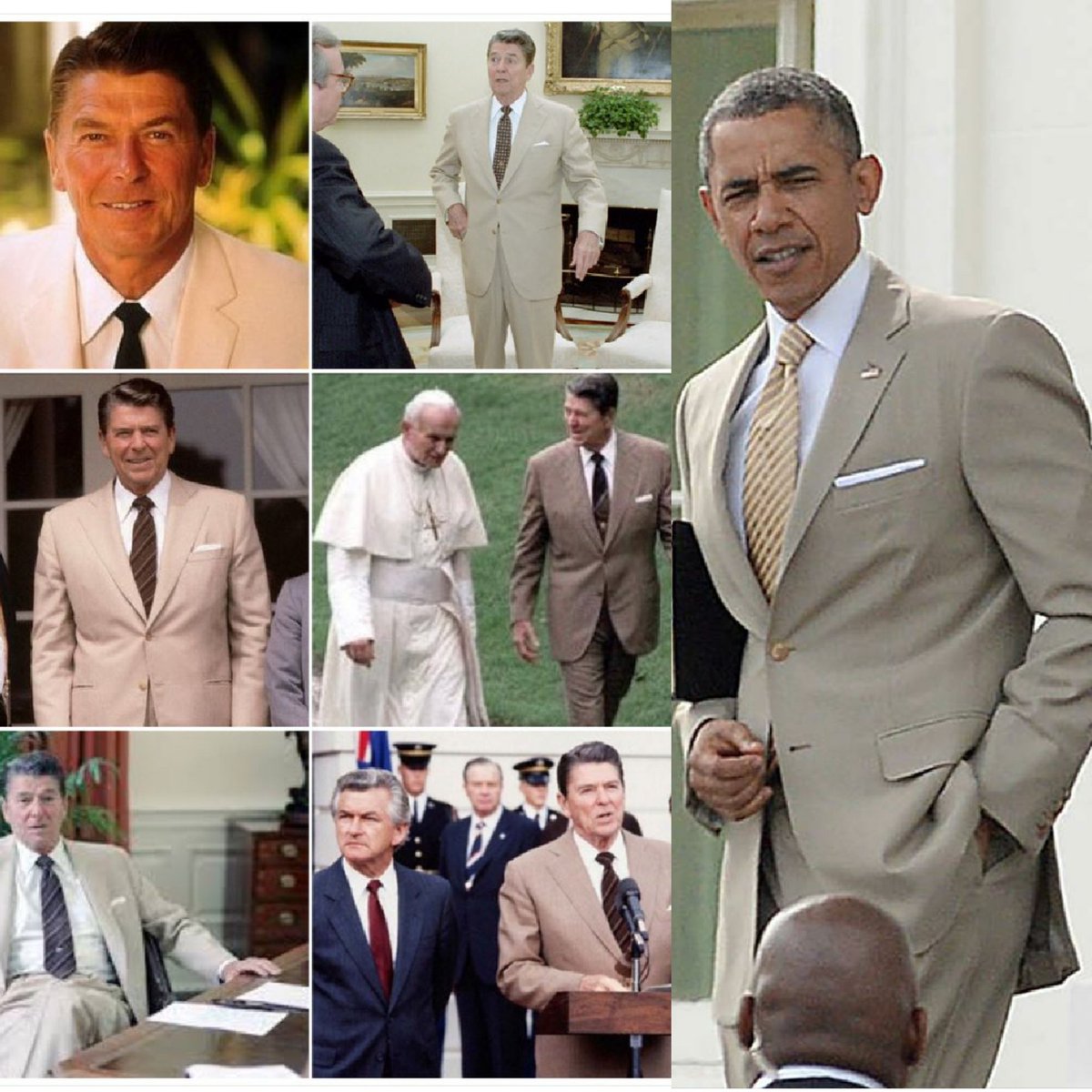 UrbanTake_001's tweet photo. #Trump #MAGA #Republicans #Conservatives #Democrats #Liberals #ThursdayThoughts #politics #Obama #thursdayvibes #tansuits #racism #BlackTwitter #BlackTwitterLive #ronaldreagan #America #BlackVoters
It was never about the tan suits. https://t.co/QivTdmwQ3s