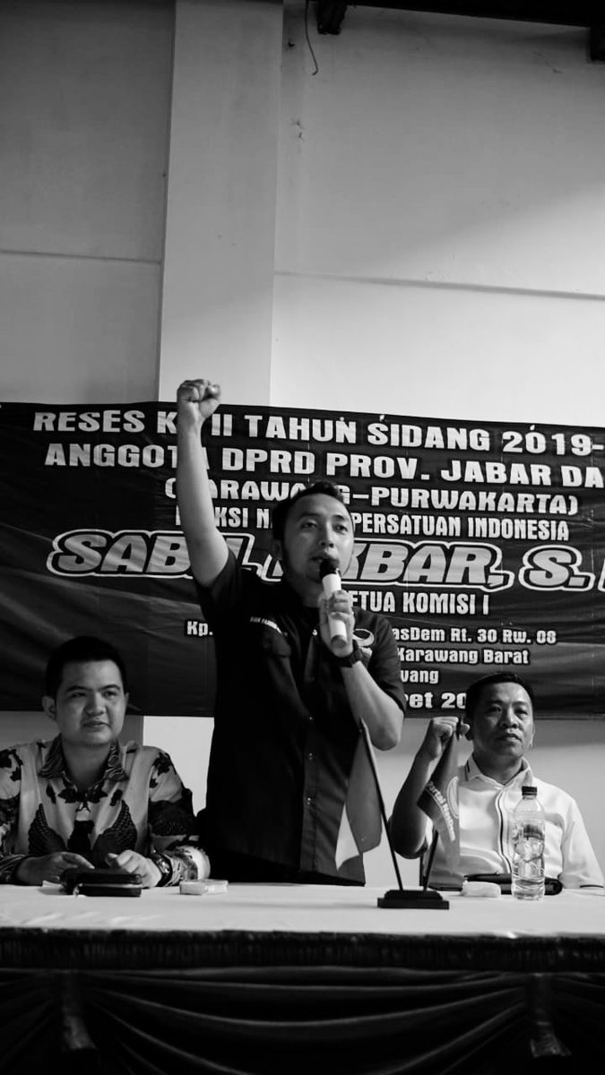 Salam Restorasi! Reses anggota DPRD Prov Jabar kaka Sabil Akbar brsama pengurus DPD dn DPC serta H. Aep Calob Bupati Karawang. <a href="/SaanMustopa/">Saan Mustopa</a> <a href="/NasDem/">Partai NasDem</a>