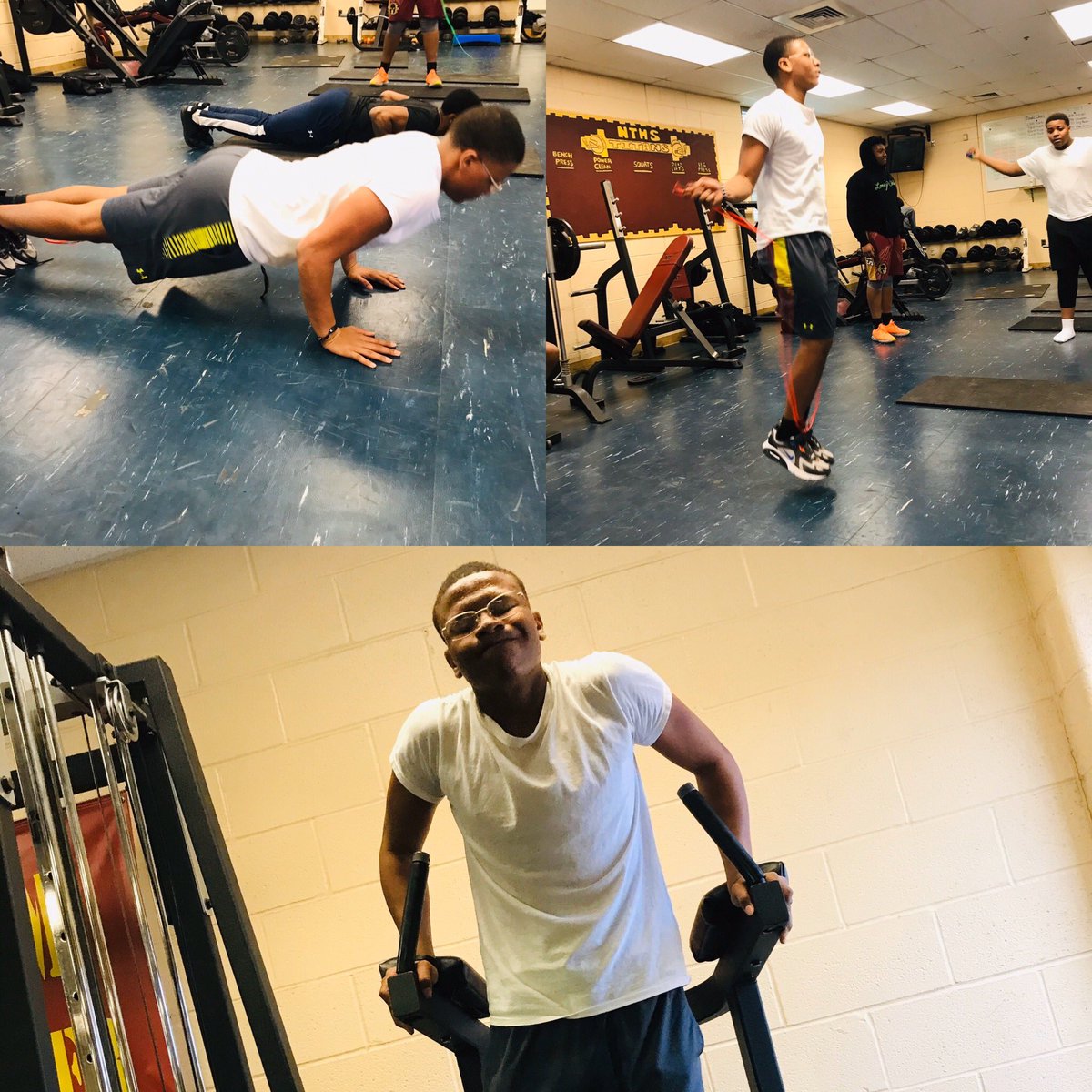 CoachKashGreen1's tweet photo. HardWork beats talent. When talent doesn’t work Hard!!! #Myson#RBlife#5”10#170LBS #Freshmen#TitanUp#NTHS https://t.co/ZmOBOkIc6S