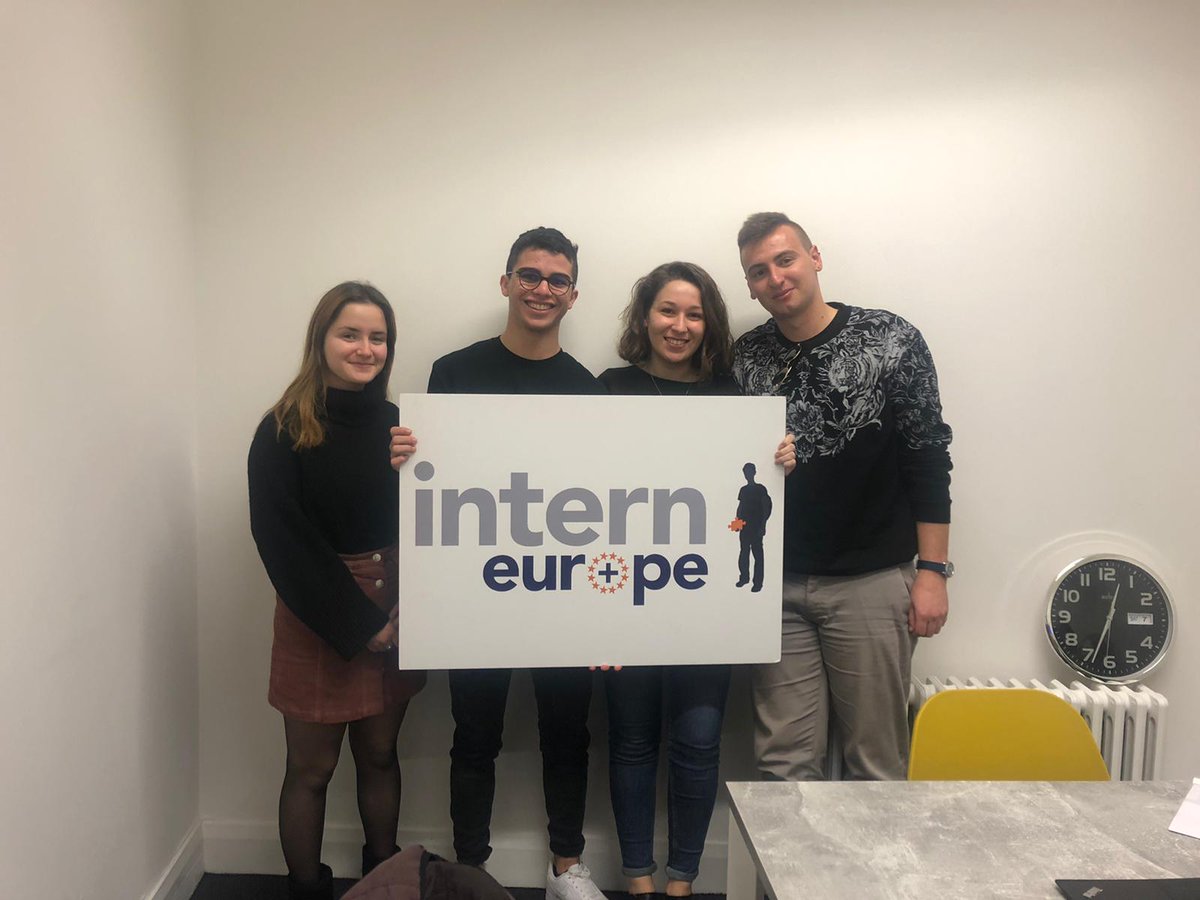Intern_Europe's tweet photo. What an exciting week it's been! #Liverpool welcomed our participants from #Italy 🇮🇹 while #Belfast welcomed #Spain’s 🇪🇸. We're excited for their new #adventure &amp; looking forward to seeing their journey unfold 🤩

#Erasmus #internship #apprenticeship #international #WorkAbroad https://t.co/llUk5rSGNw