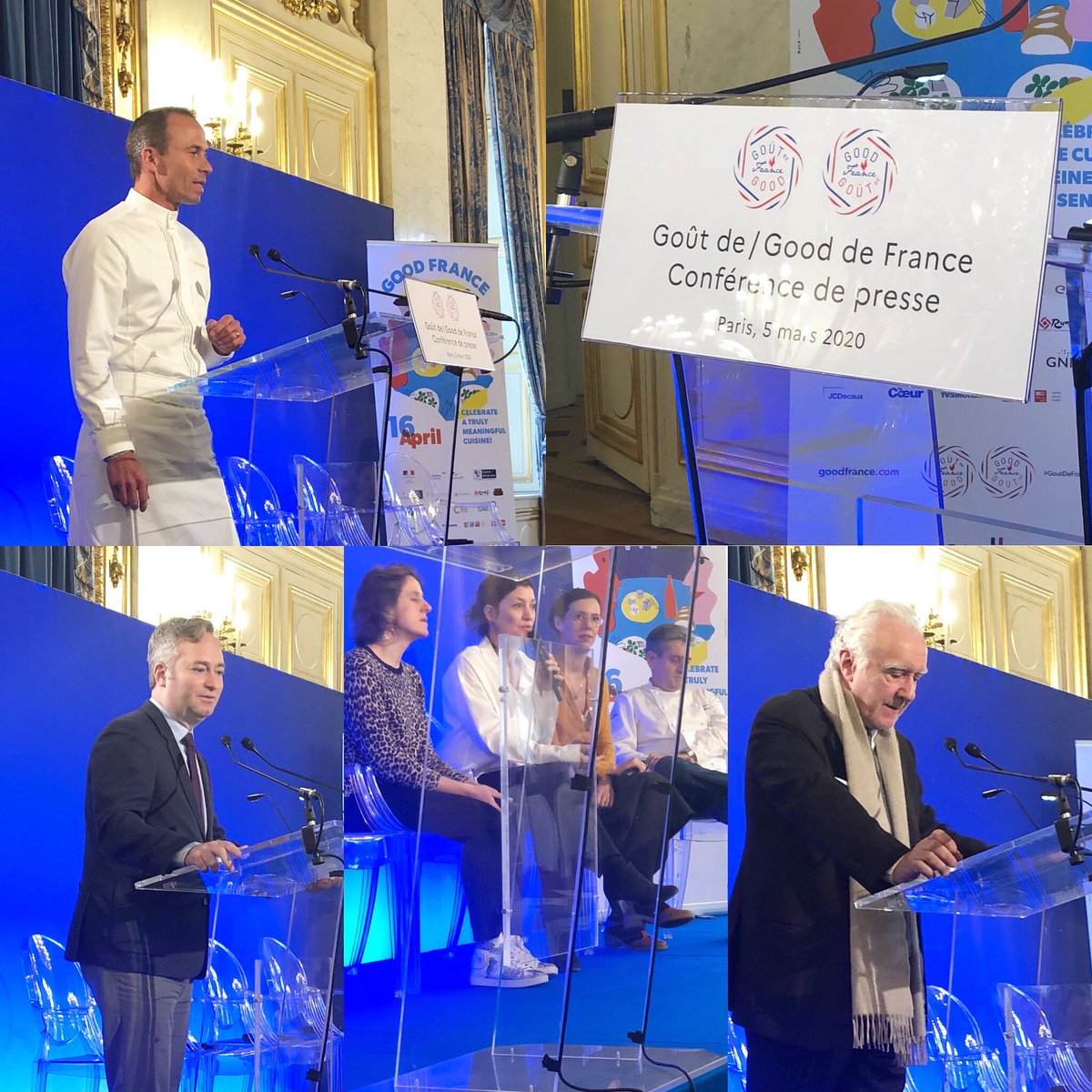 C’était de la joie et du partage pour le lancement de l’opération <a href="/good_france/">Good France 2020</a> au Quai d’Orsay. Bravo à celles et ceux qui s’engagent pour faire une réussite de cette belle opération. Vers une alimentation pour tous, plus saine, durable et environnementale. #ilovemyjob
