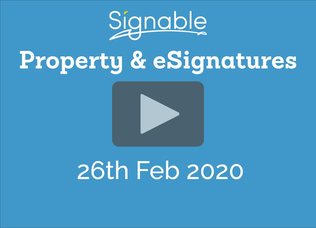 signablehq's tweet photo. Missed our webinar for eSignatures in #property?
We explain how using our #PropTech solution speeds up your contract process...
Watch/listen on demand:
https://t.co/BJVOUAfNjb
#Bizwebinars #B2B #Techforproperty #electroniccontract #rentalagreement #tenancycontract https://t.co/TwgRVPbFnO