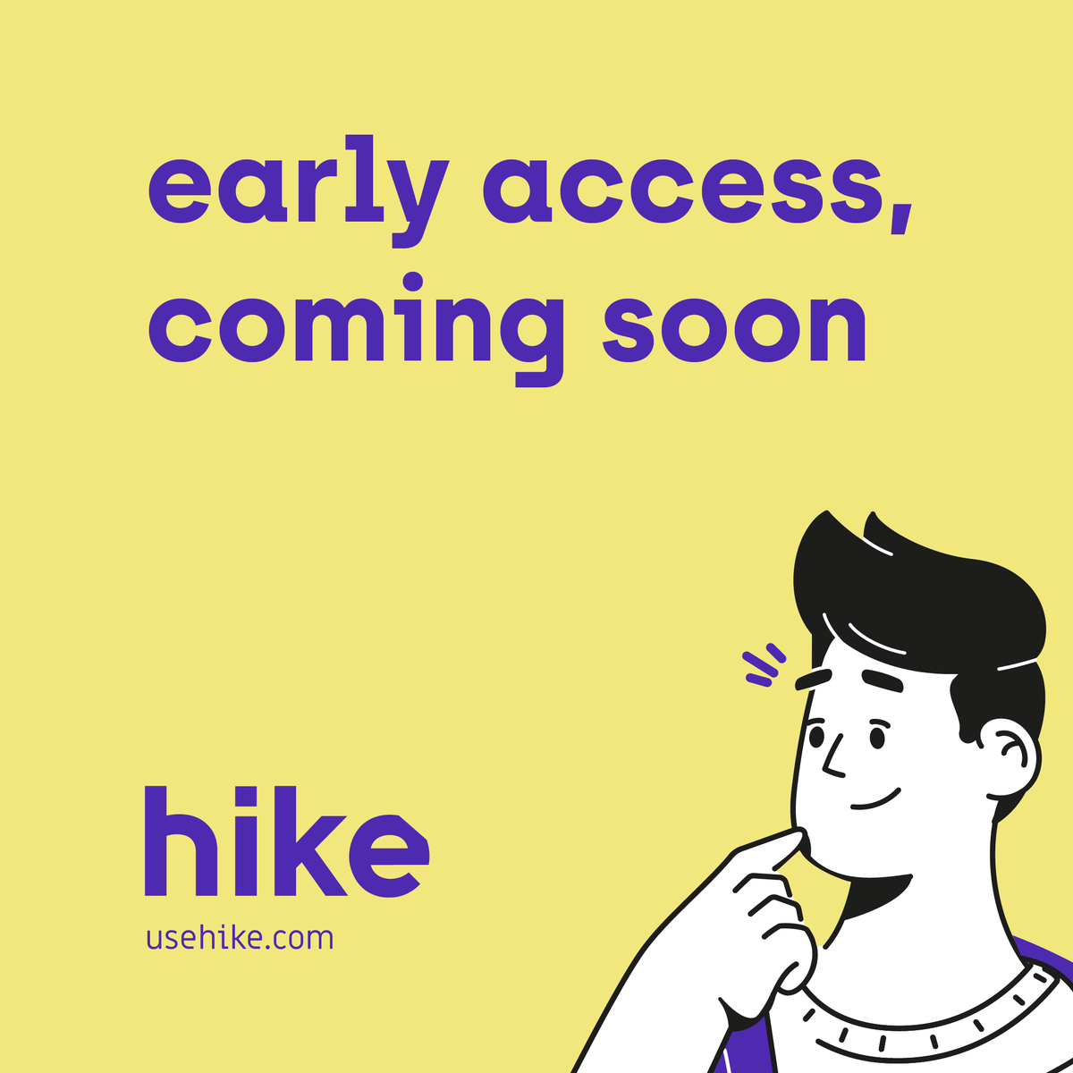 everycreatejobs's tweet photo. Hike is nearly ready for "Early Access". Just think how much easier it will be to find a creative to suit your needs at your fingertips.
👉https://t.co/J1jfakYlV6 👈🤔
#usehike #findyourcreative #illustrator #graphicdesigner #architect #fashiondesigner #dev #allcreatives https://t.co/UbohQ6UYOo