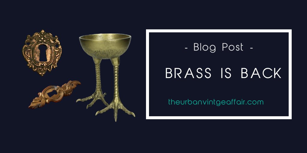 InfoAffair's tweet photo. Brass Is Back read our #TrendBlog
https://t.co/6TJQq6LzxL The #interiortrend for 2020, Yes the trend setters have said #brassware is back so we embrace this yellow metal ¶ make it stylish & trendy again. Discover the #vintage brass #interiortrend with #decor ideas for all tastes. https://t.co/gzW3qqkTbE