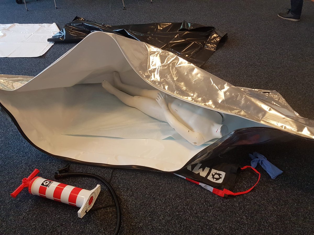 SSRAssociation's tweet photo. Morning of User Acceptance Test with @ICRC was all about handling of #BetterBodyBags - afternoon will continue with discussions and feedback from forensic experts #THEPort2014 @theportatcern @The_HIF @HScienceAdvisor https://t.co/7SvI7OtOrI