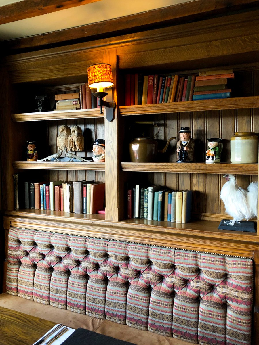 Happy #WorldBookDay 📗 It's easy to get lost in the Cheshire countryside at our cozy inn, but we're also the perfect place to get lost in a book! #WorldBookDayUK