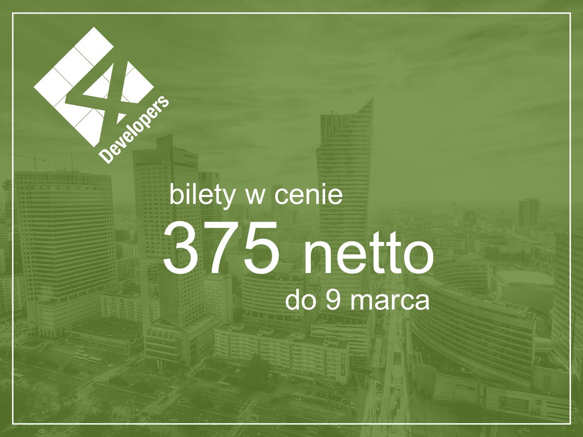 4Developers's tweet photo. Wielkimi krokami zbliża się #4Developers2020!
Już zaledwie kilka dni dzieli nas od poznania agendy Festiwalu - jesteście ciekawi?😏
Pamiętajcie - tańsze opcje biletów w cenie 375 net są dostępne tylko do poniedziałku!⏰
Kup wejściówkę w niższej cenie 👉 https://t.co/uIhYNWe7bX https://t.co/xxVAJb1kUG