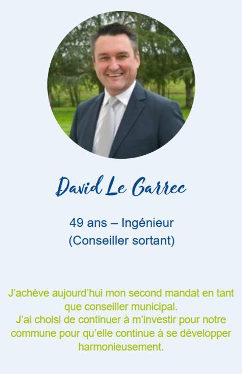 alainvey2020's tweet photo. David LE GARREC, colistier de la liste Basse-Goulaine, Moderne et Humaine https://t.co/GJndFJsc5W
