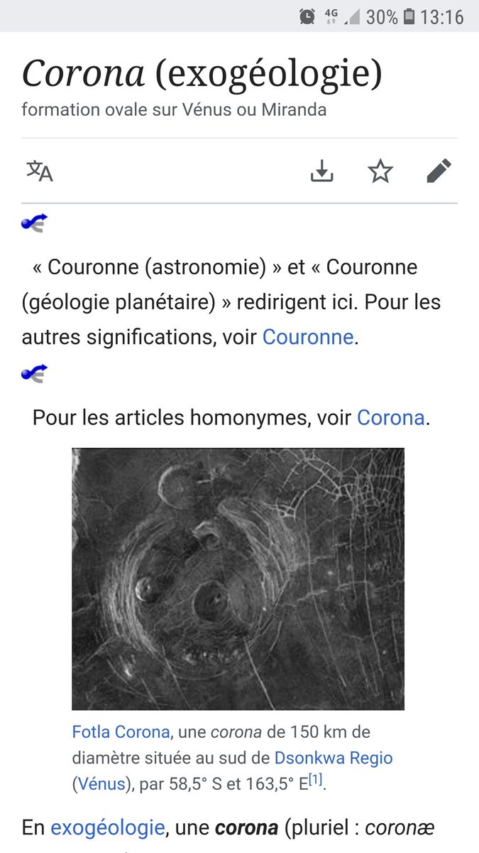 thomas_appere's tweet photo. Connaissez-vous la Corona-Vénus ?
C'est une corona... sur Vénus ! 😷
A plusieurs millions de km donc pas dangereux 😁
©️ @ch4titan pour cette blagounette https://t.co/fMOoFXUk1R