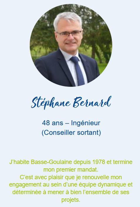 alainvey2020's tweet photo. Stéphane BERNARD, colistier de la liste Basse-Goulaine, Moderne et Humaine https://t.co/V13hKIsFK9