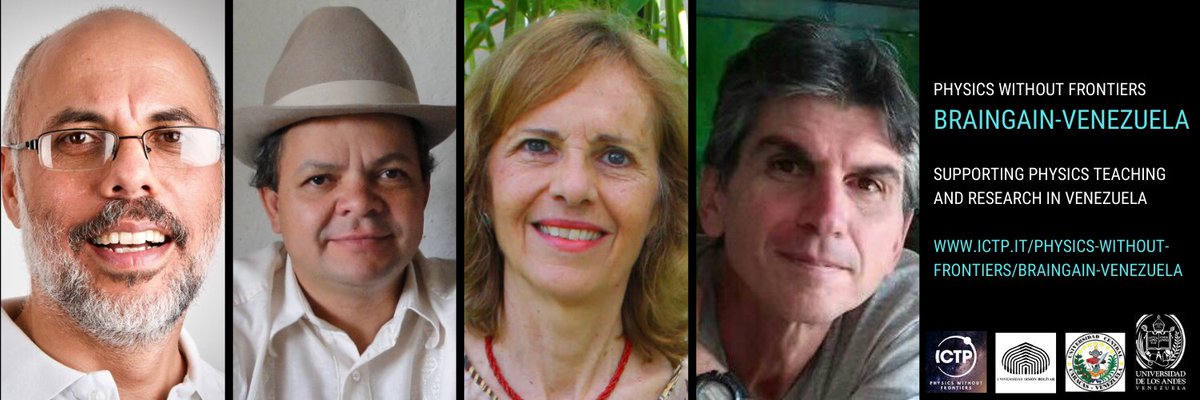 ictpPWF's tweet photo. PWF programme BrainGain-Venezuela is supporting four fellowships to university professors to help keep top scientists in the country. Read more https://t.co/C417CaE60Z https://t.co/t4NrNjR945