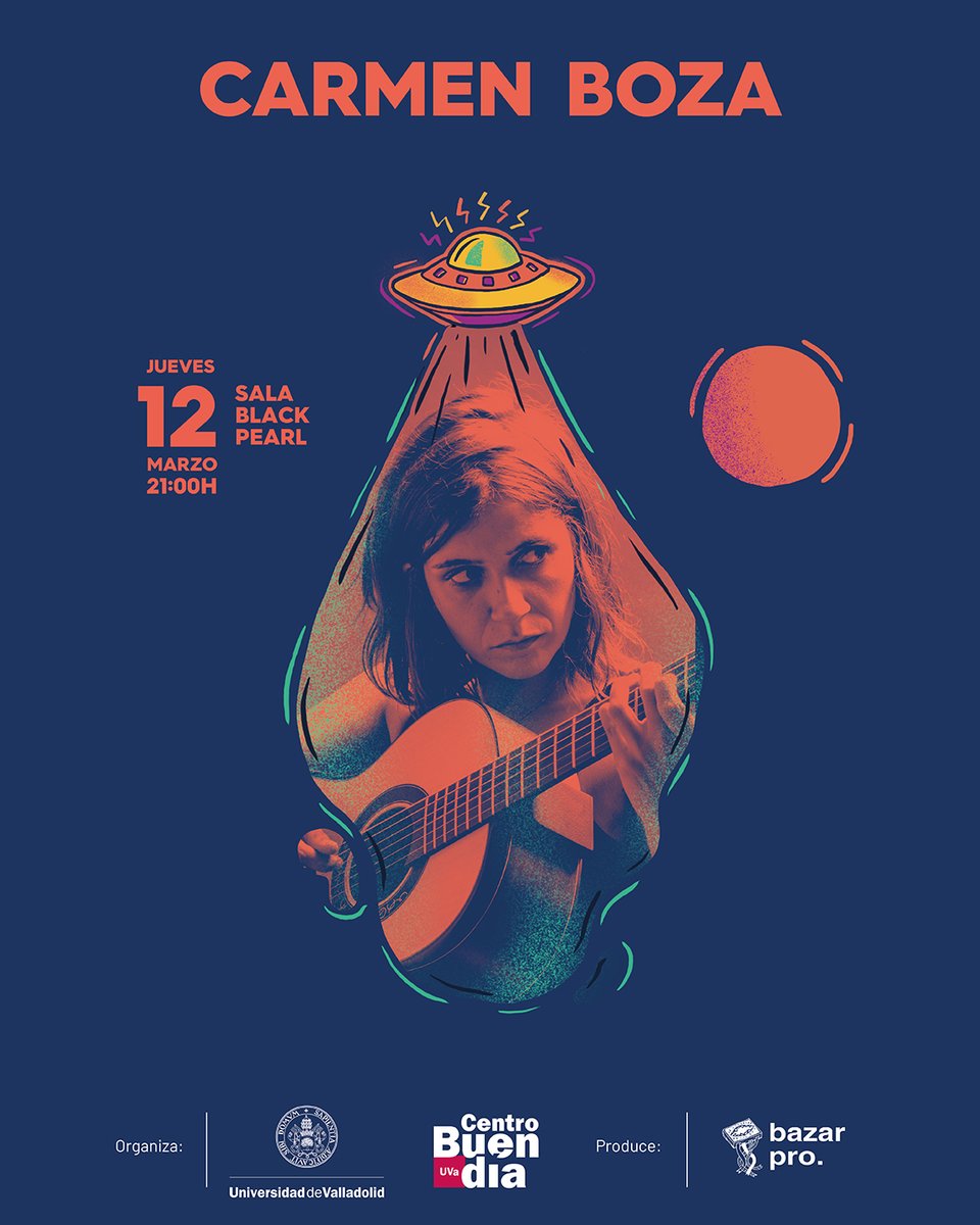 🙌 Solo una semana para tener a <a href="/holamellamoboza/">Carmen Boza</a> en la <a href="/SalaBlackPearl/">BlackPearlClub</a> 

#UVASOUND

Entradas 🔗 bit.ly/2TfzBQm