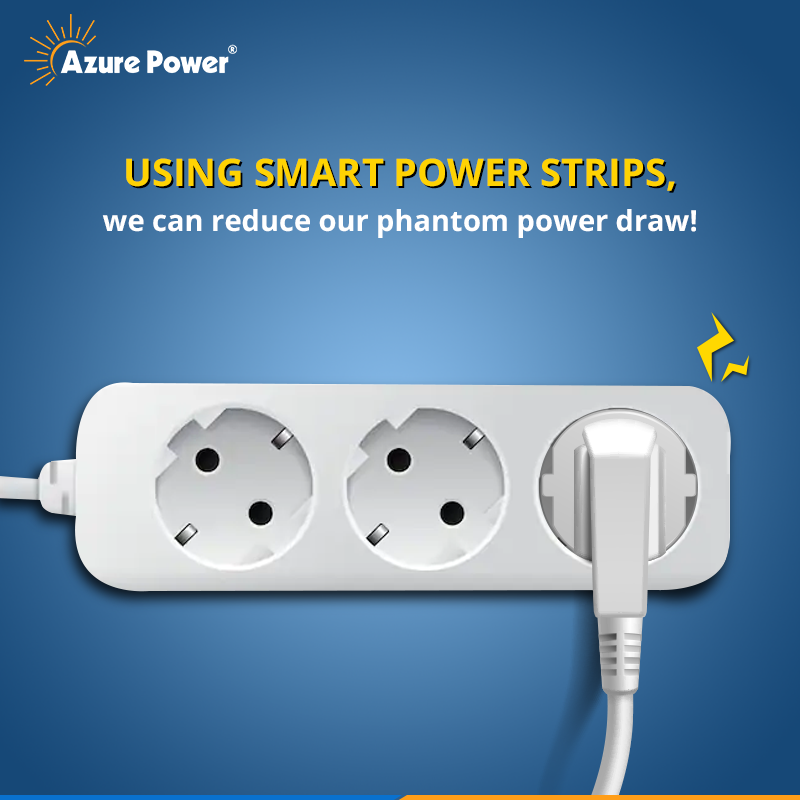 AzurePowerSolar's tweet photo. “Phantom power draw,” or the electricity used by electronics when they are turned off, are a major source of energy waste. Smart power strips that automatically detect which points are using electricity and are a great way to reduce power consumption.
#KnowWithAzure #EnergyTip https://t.co/xmZEpSQrWf